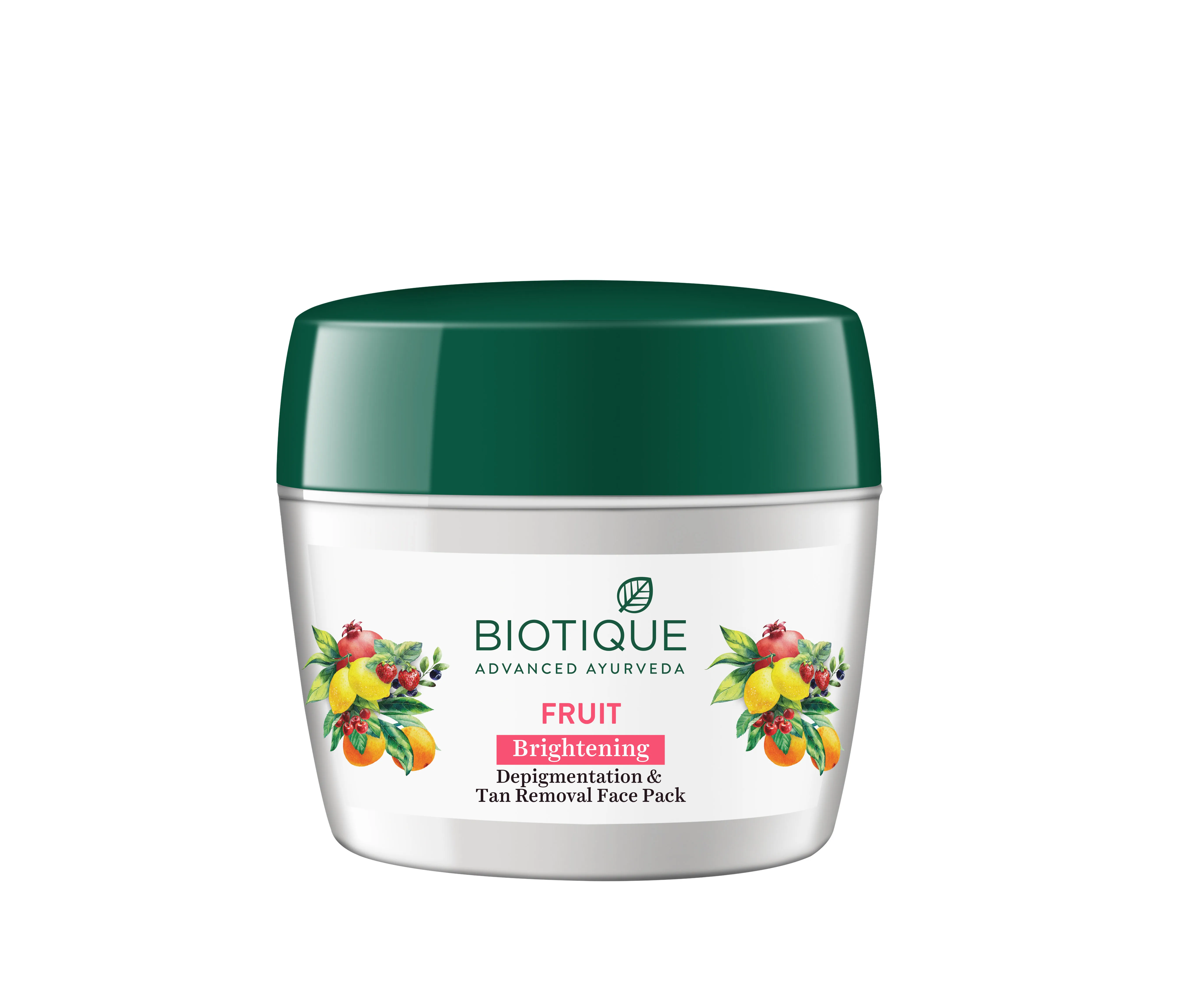 Biotique Bio Fruit Brightening- Depigmentation & Tan Removal Face Pack