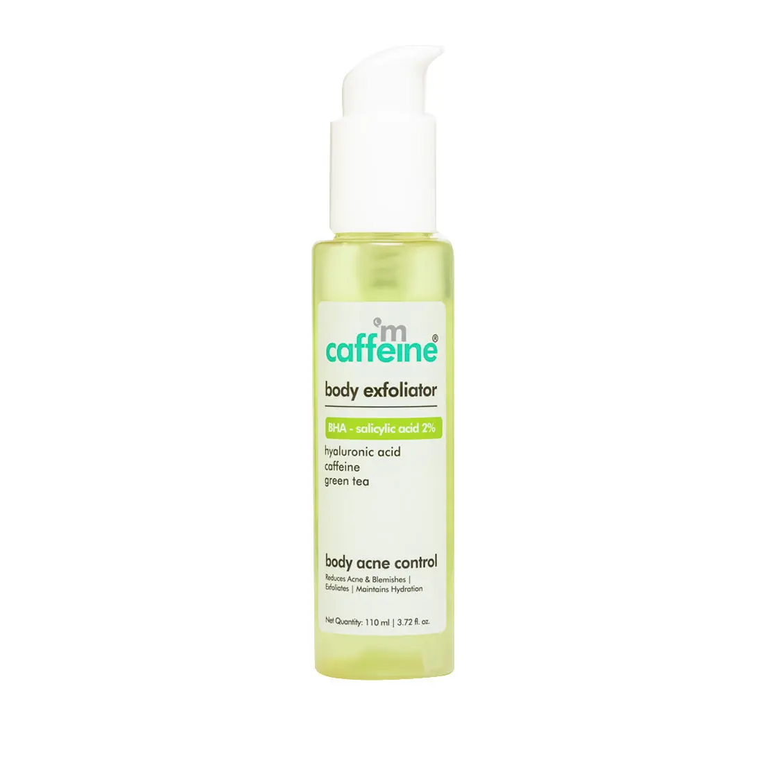 mCaffeine Body Exfoliator With BHA Salicylic acid- 2% & Green tea