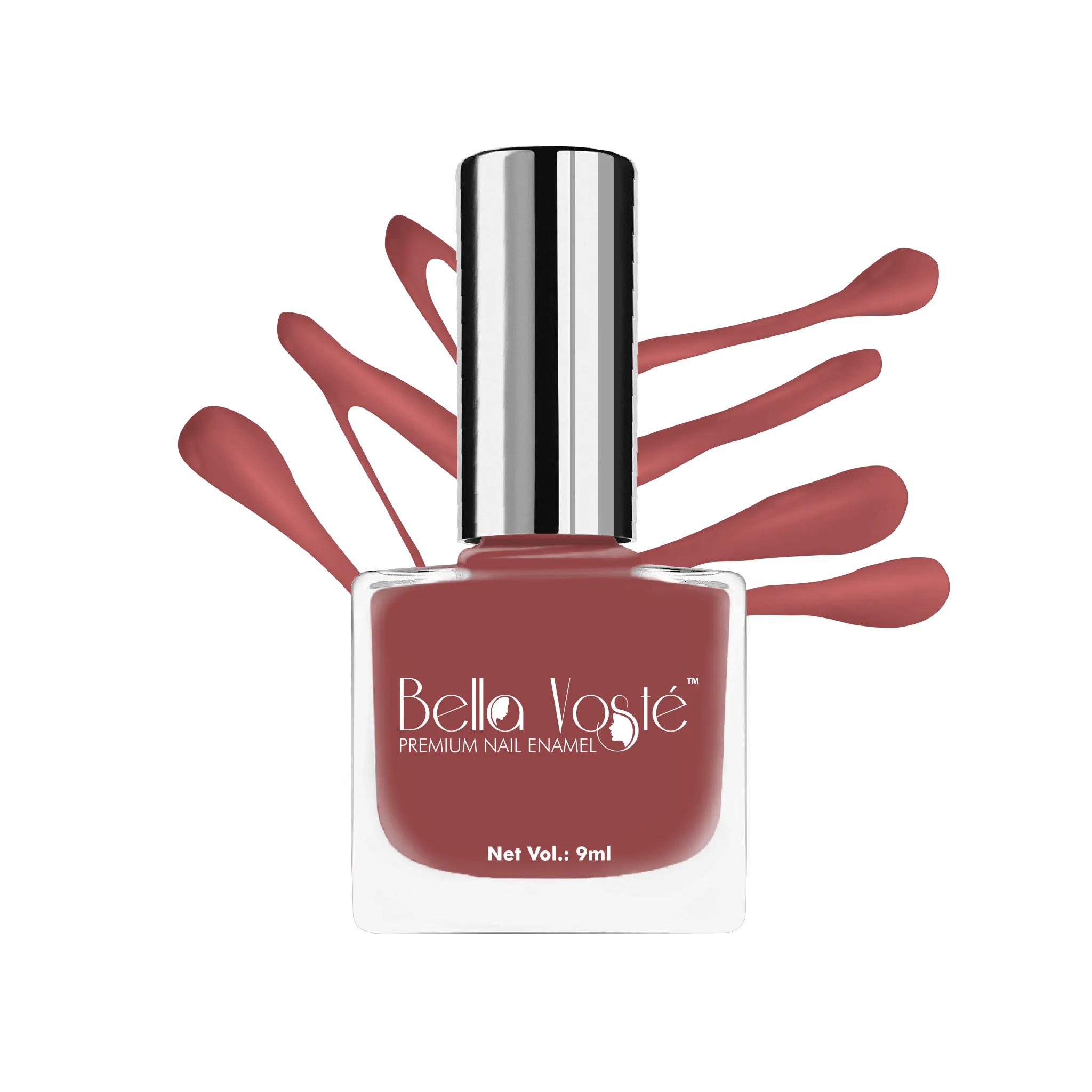 Bella Voste Nude Matt Nail Paint - Cocktail Charm