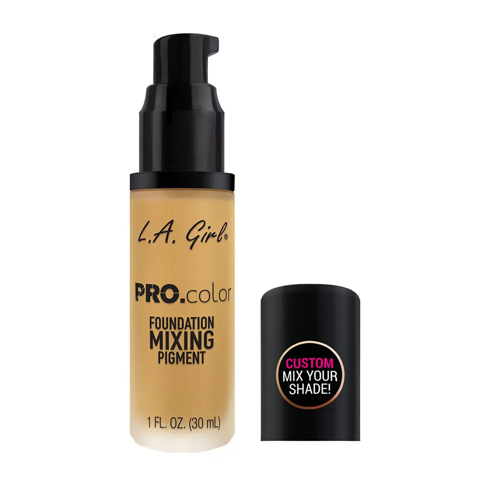 L.A Girls Pro Color & Pro Matte Foundation - Yellow( 30 ml)