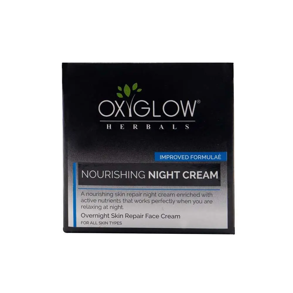 OxyGlow Herbals Nourishing Night cream,50gm,Anti-ageing,Deep Nourishe