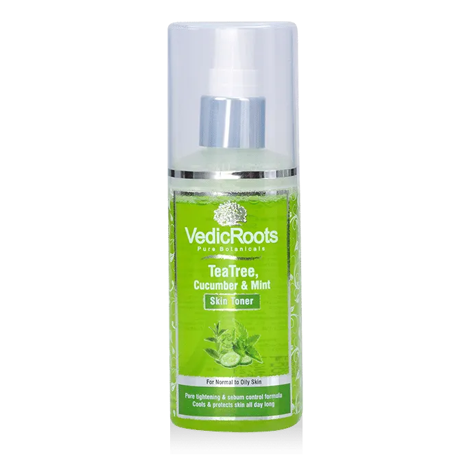 VedicRoots Tea Tree, Cucumber & Mint Skin Toner