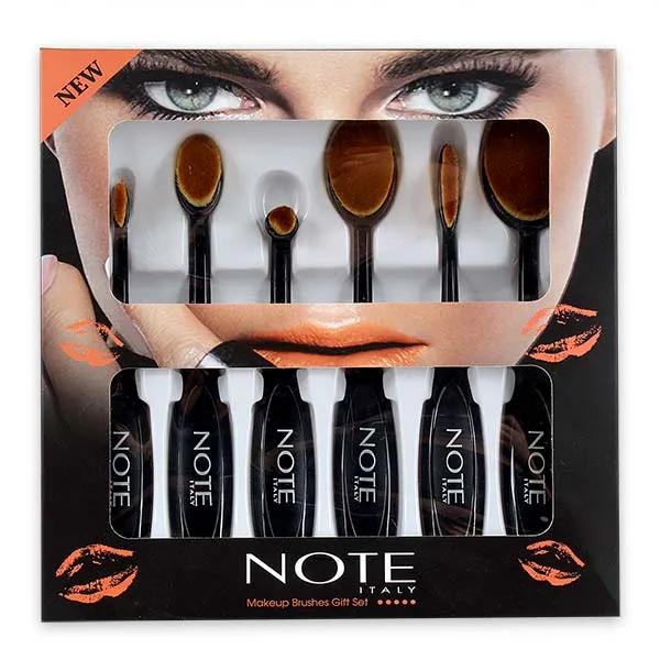 Note Makeup Brushes Gift Set