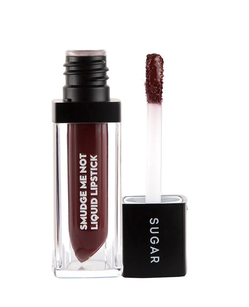 SUGAR Smudge Me Not Liquid Lipstick - 21 Aubergine Queen