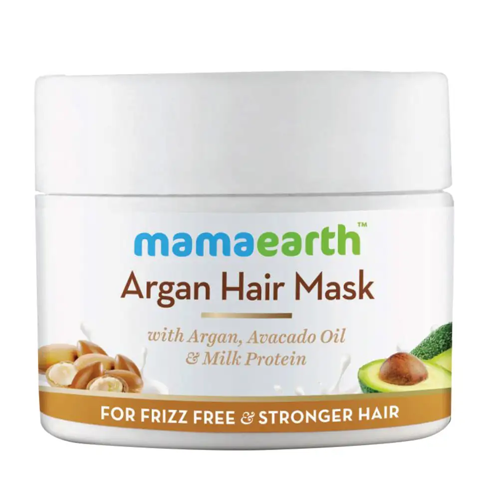 Mamaearth Argan Hair Mask,  200 ml  for Frizz Free & Stronger Hair