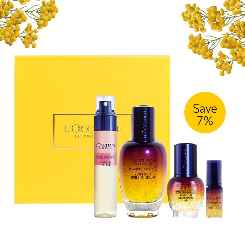 L'Occitane Immortelle Reset Collection Gift Set