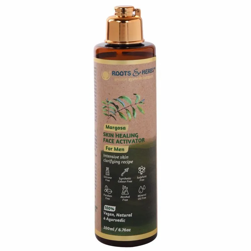 Roots & Herbs Margosa Skin Healing Face Activator For Men