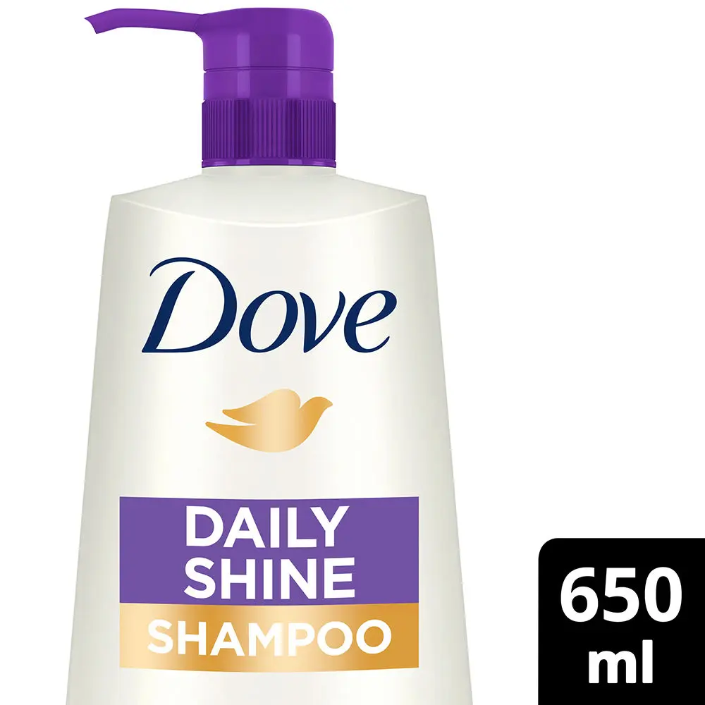 Dove Daily Shine Shampoo (650 ml)