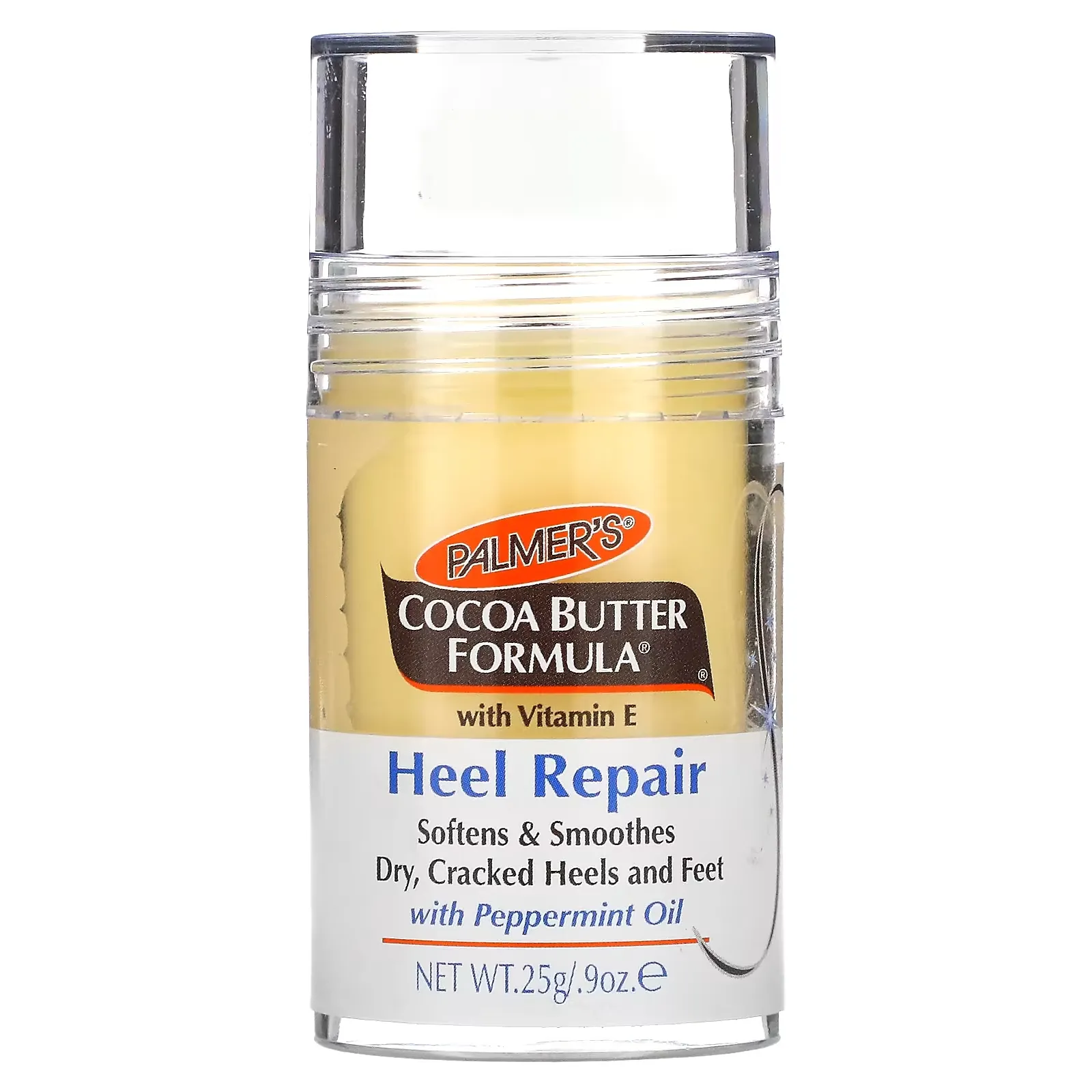 Cocoa Butter Formula With Vitamin E, Heel Repair, 0.9 oz (25 g)