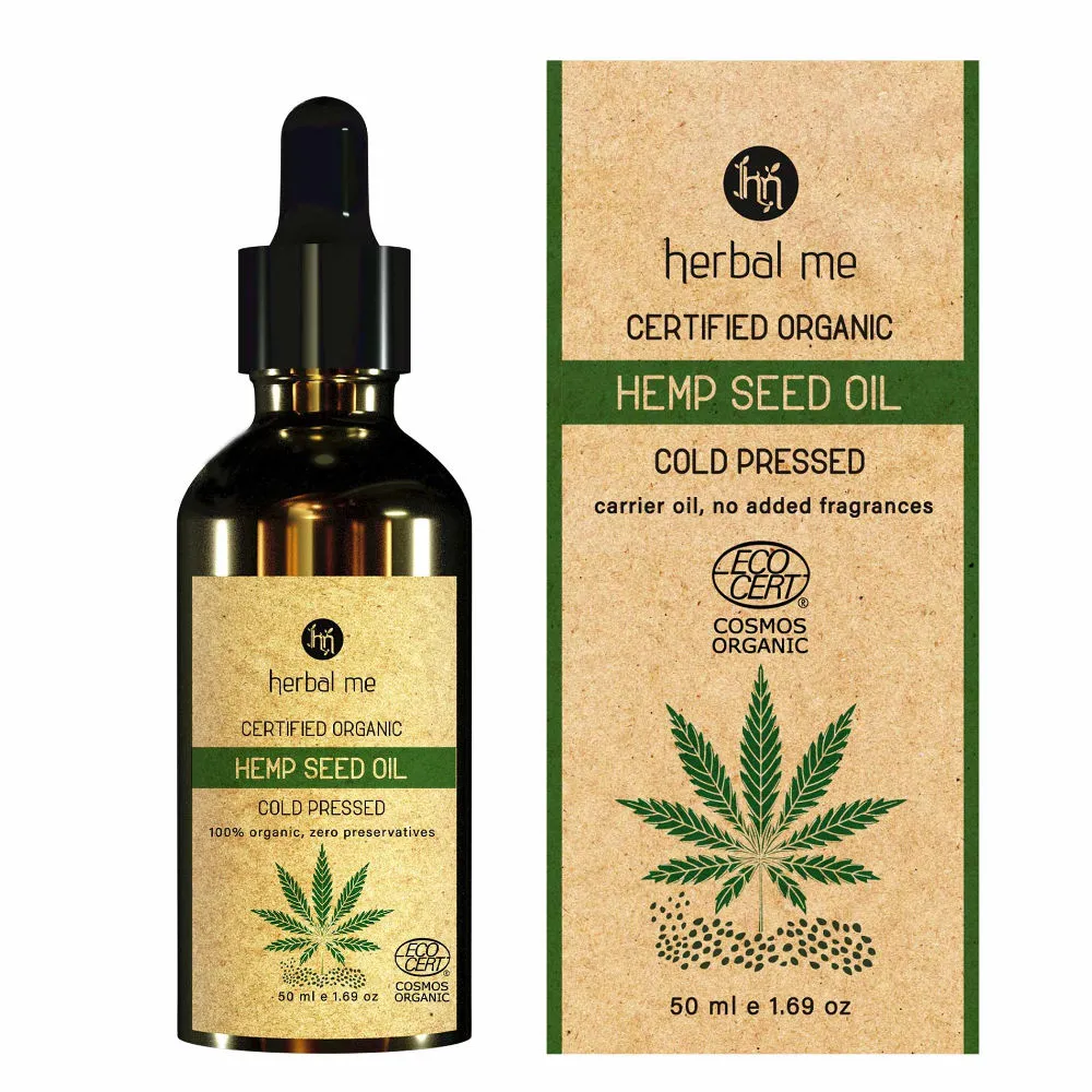 Herbal Me Cold Pressed Hemp Seed Oil