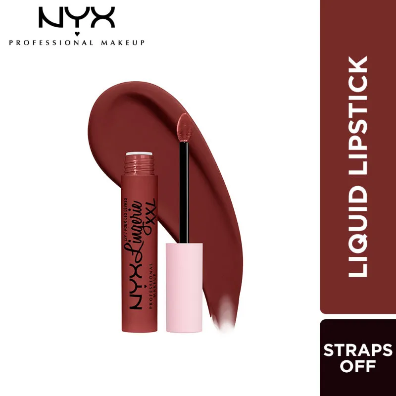 NYX Professional Makeup Lip Lingerie XXL Matte Liquid Lipstick - Straps Off