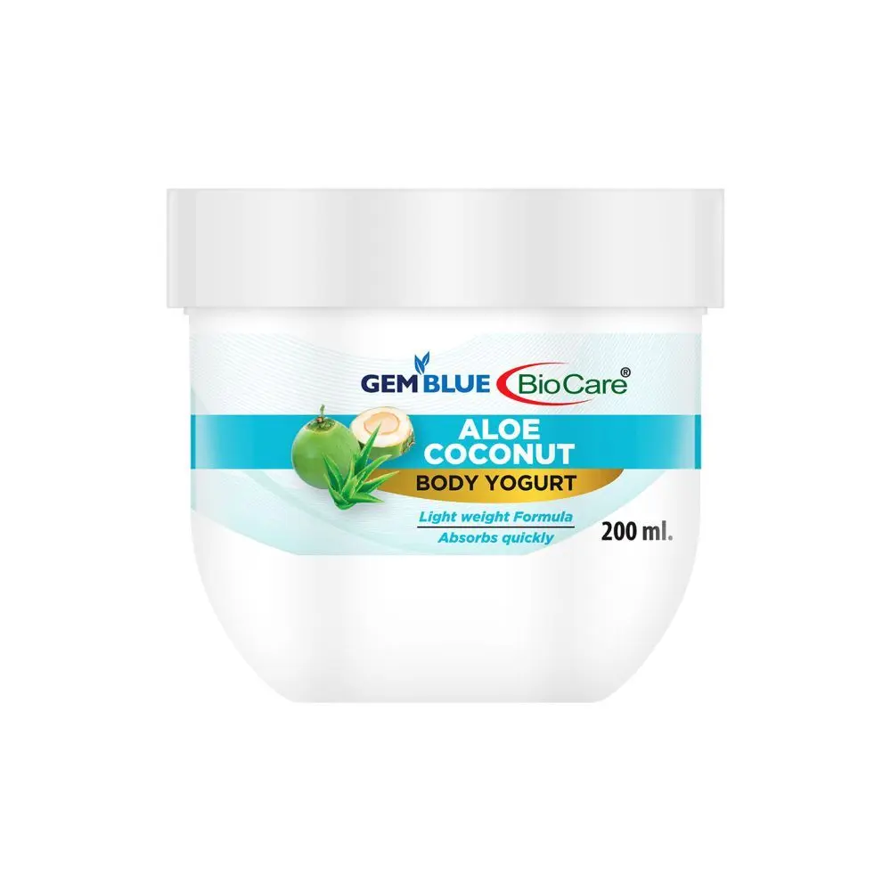 Gemblue Biocare Aloe Coconut Body yogurt, (200 ml)