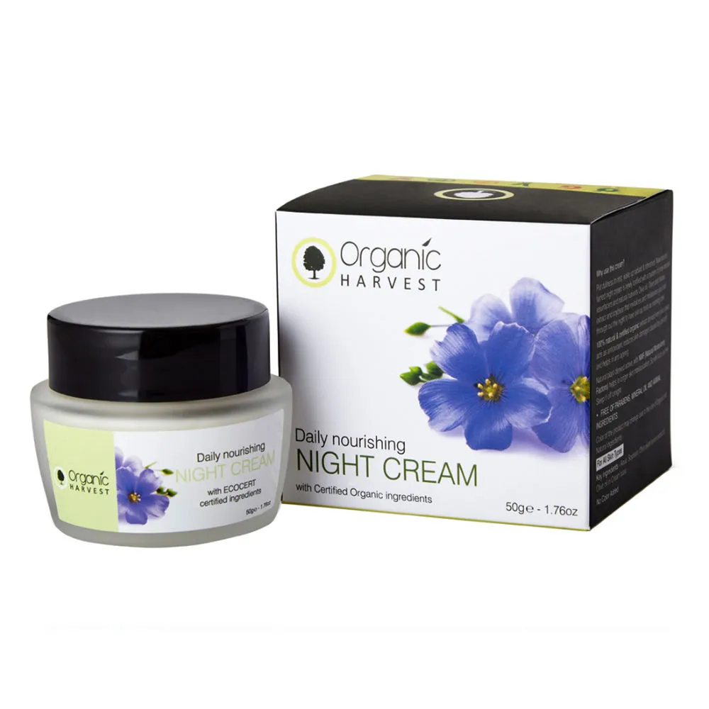 Organic Harvest Daily Nourishing Night Cream