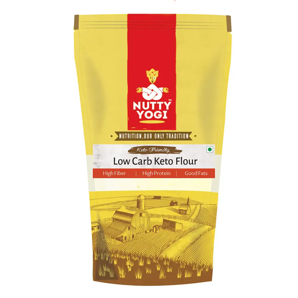 Nutty Yogi Low Carb Keto Flour,  Unflavoured  500 g