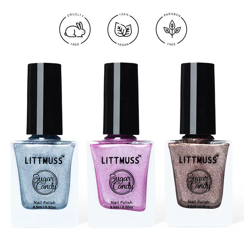 Littmuss Sprakling Days - Sugar Candy Nail Polish Combo