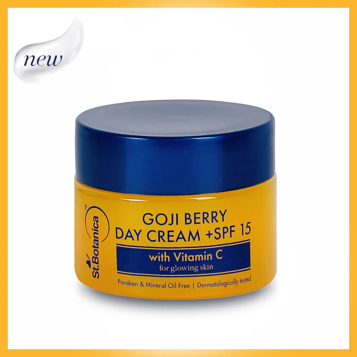 St.Botanica Goji Berry Day Cream + SPF15, 50gm with Goji Berry, 1% Vitamin C & Dragonfruit