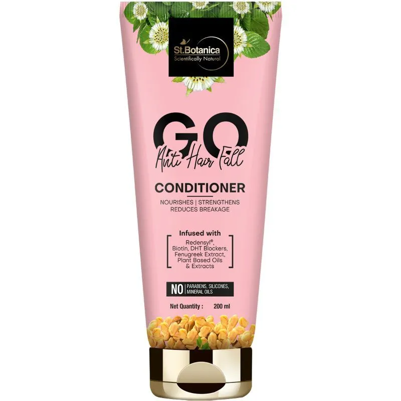 StBotanica GO Anti-Hair Fall Hair Conditioner - With Redensyl, Biotin, No Silicone