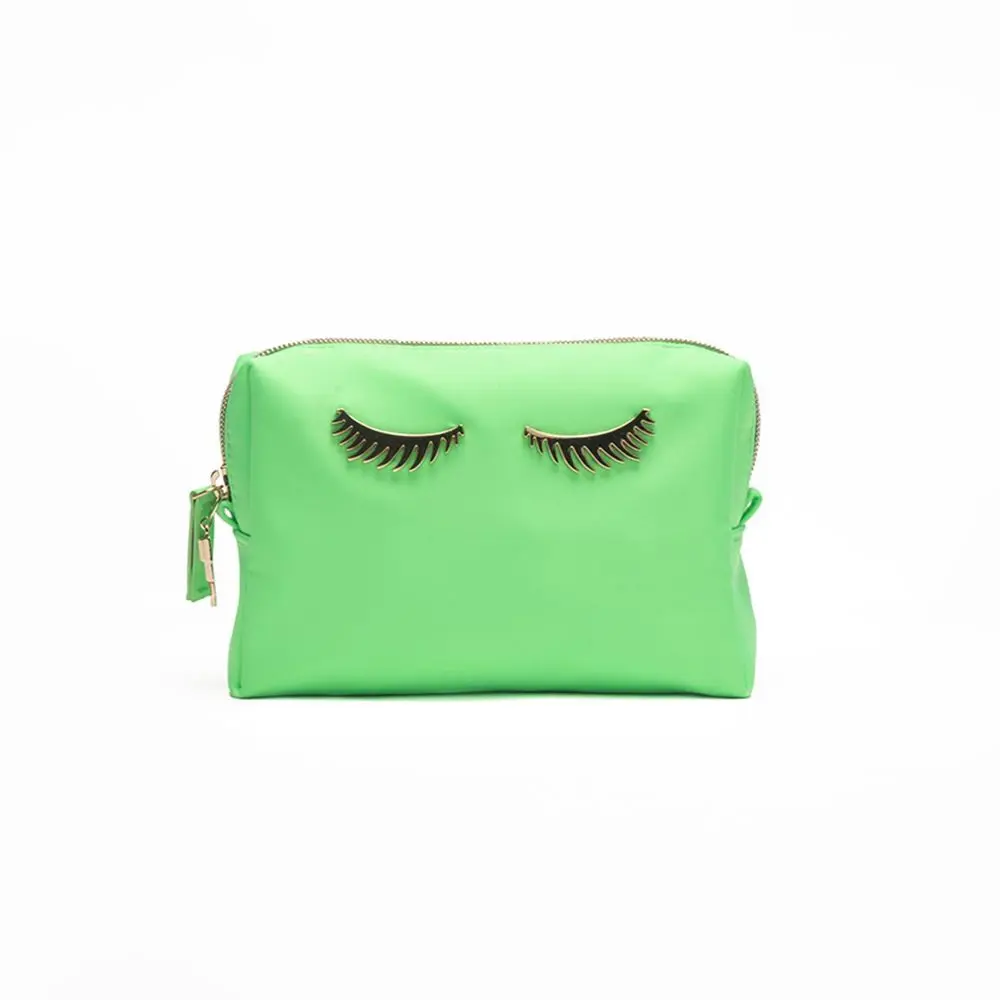 Colorbar Lips & Lashes (Small Pouch) - Neon Green