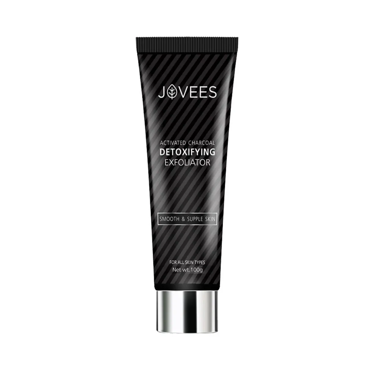 Jovees activated charcoal Detoxifying  Exfoliator smooth & supple skin (100 g)