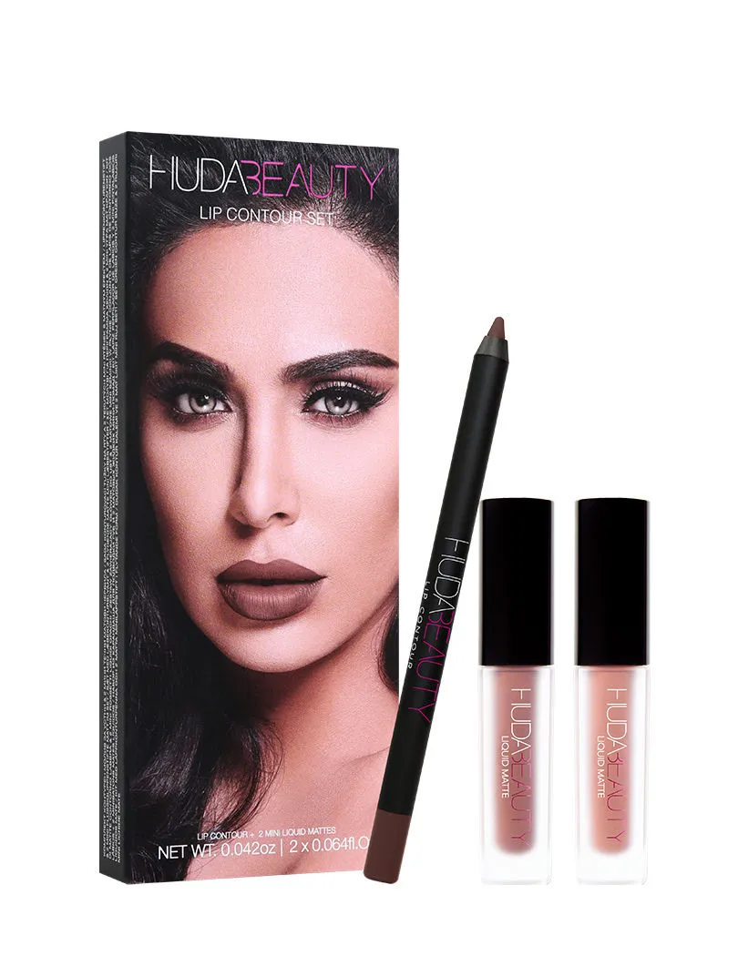 Huda Beauty Lip Contour Set - Spice Girl & Venus