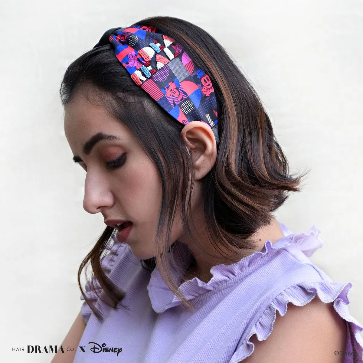 Hair Drama Co. x Disney Mickey Real Deal Knotted Headband