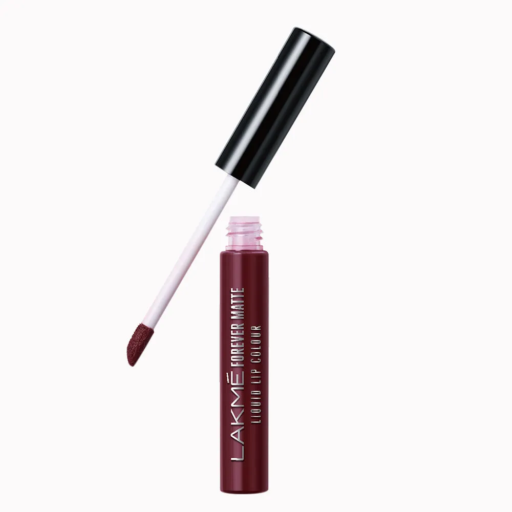 Lakme Forever Matte Liquid Lip Color - Wine Touch