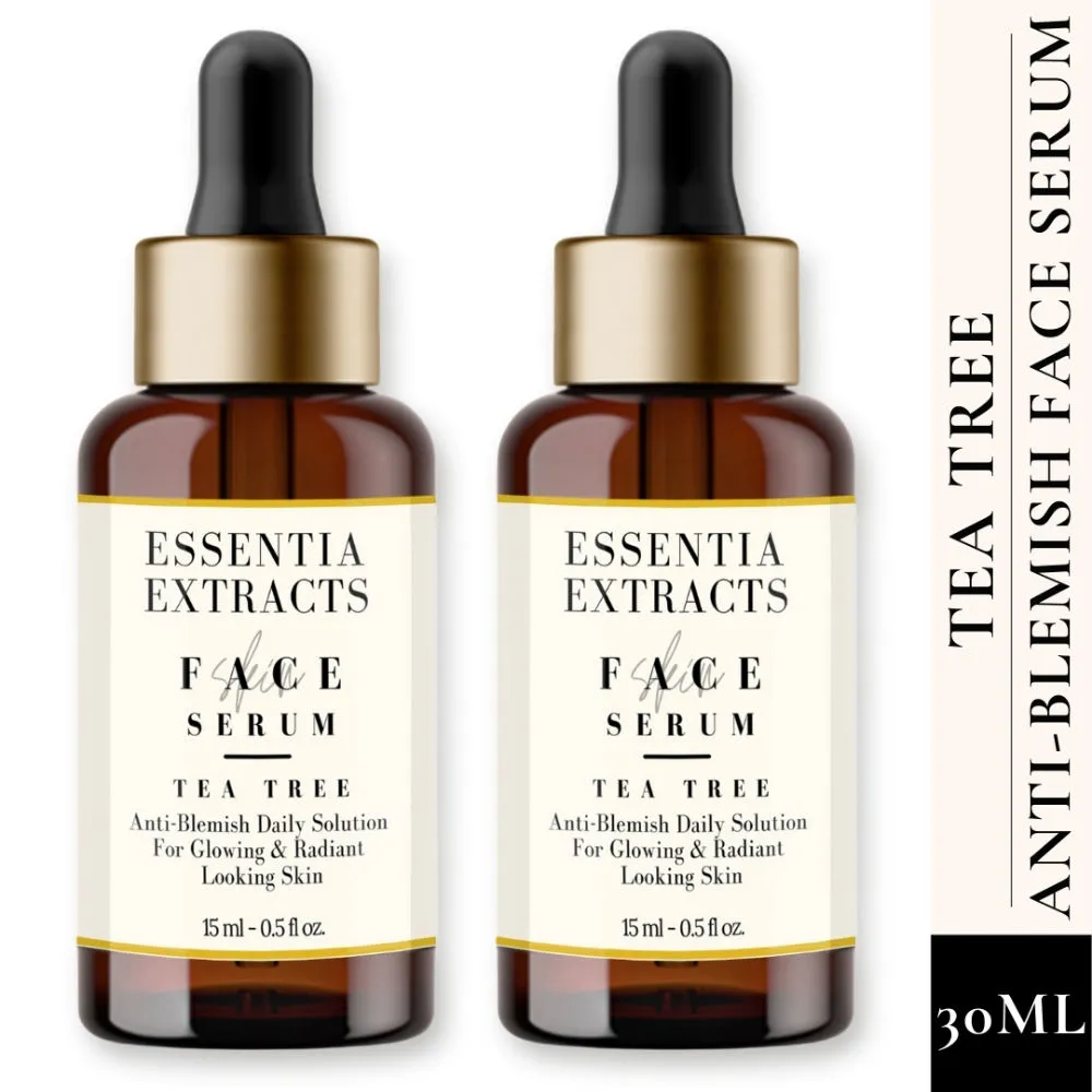 Essentia Extracts Face Serum Tea Tree - Pack Of 2