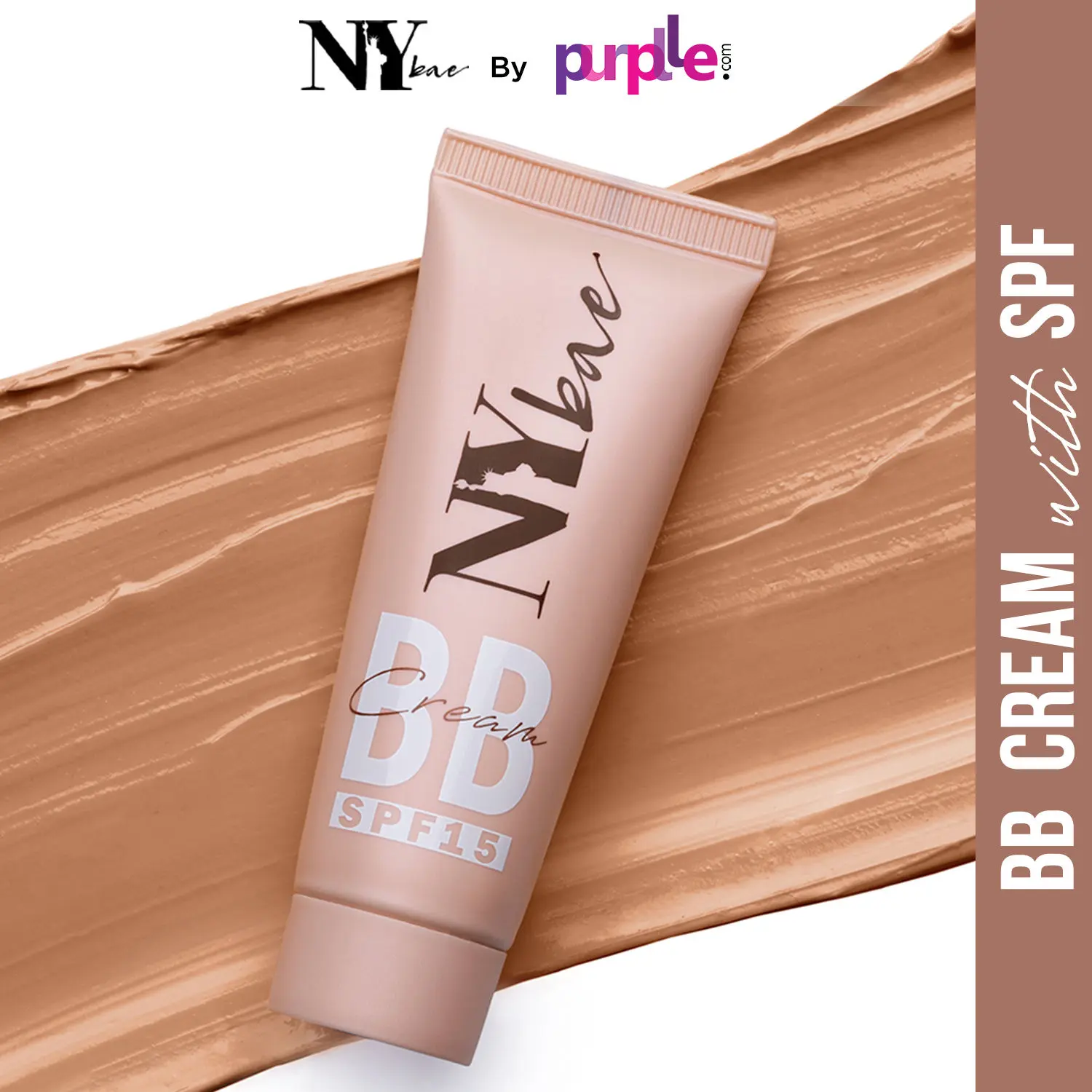 NY Bae BB Cream with SPF 15 - Brown Sugar 06 (25 g) | Wheatish Skin | Cool Undertone | Enriched with Vitamins | Covers Imperfections | UV Protection