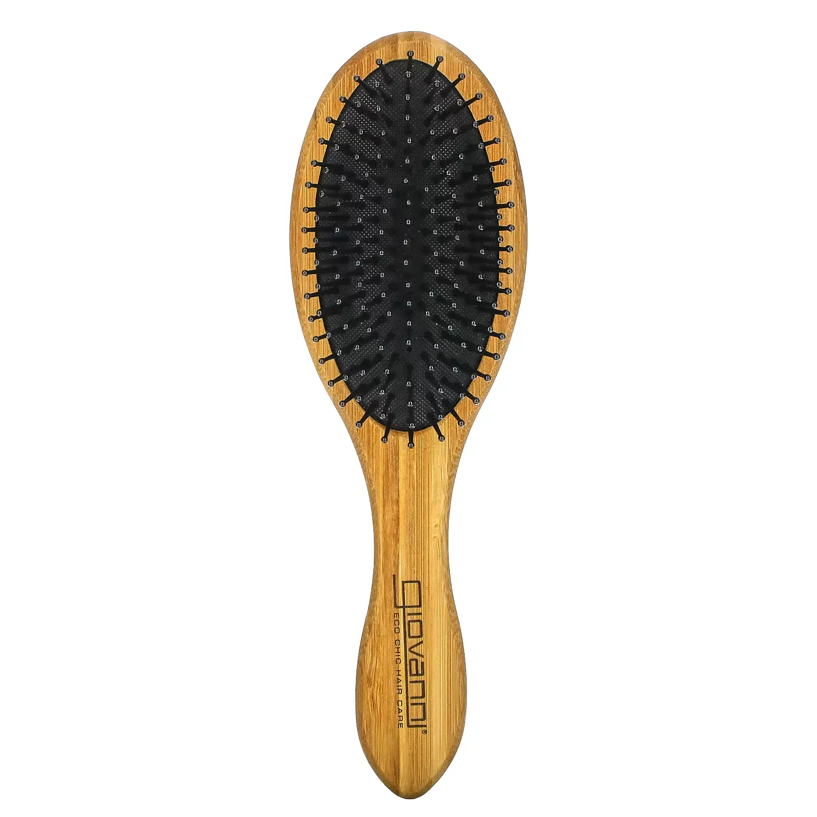 Bamboo Oval Hairbrush, 1 Brush