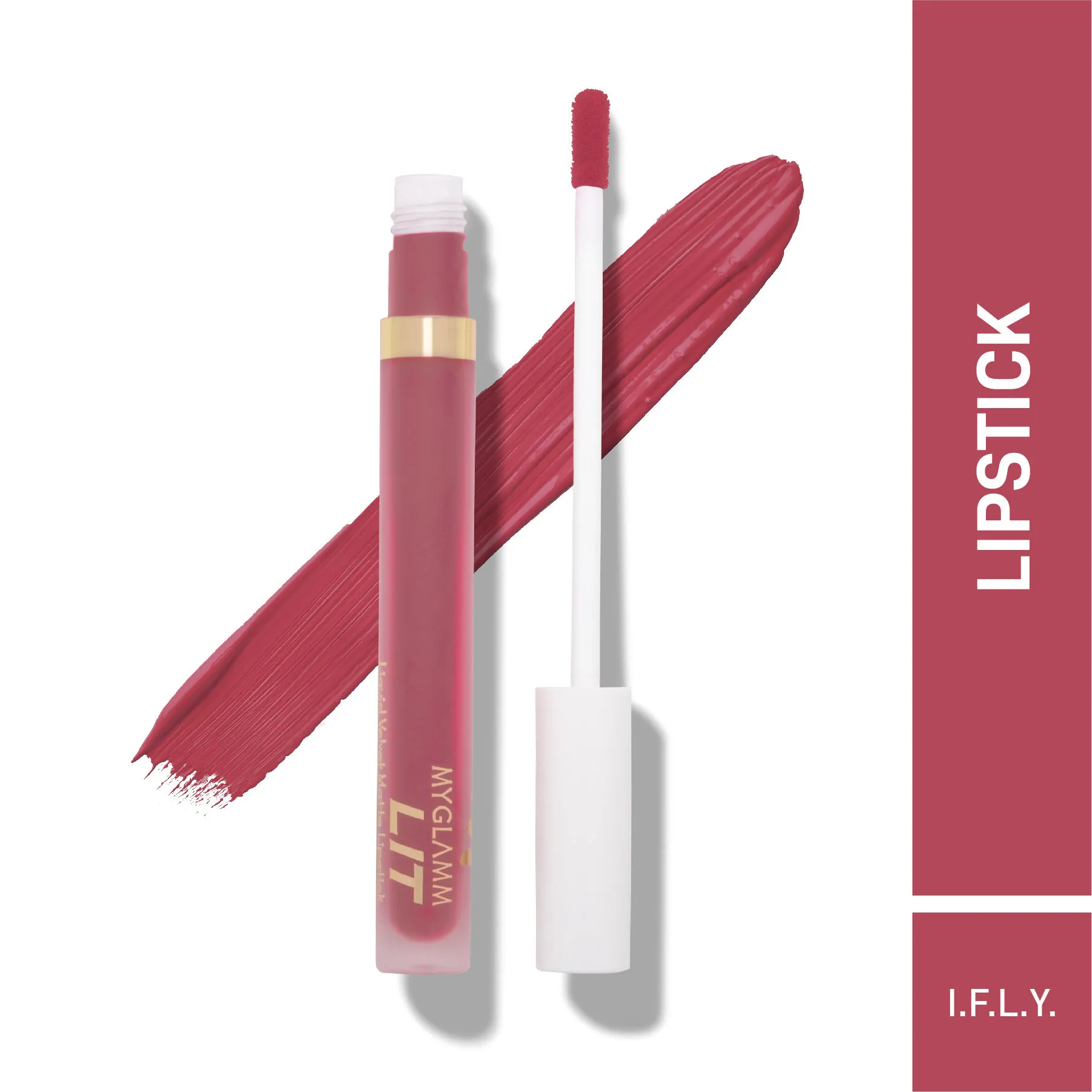 MyGlamm LIT Liquid Velvet Matte Lipstick-I.F.L.Y