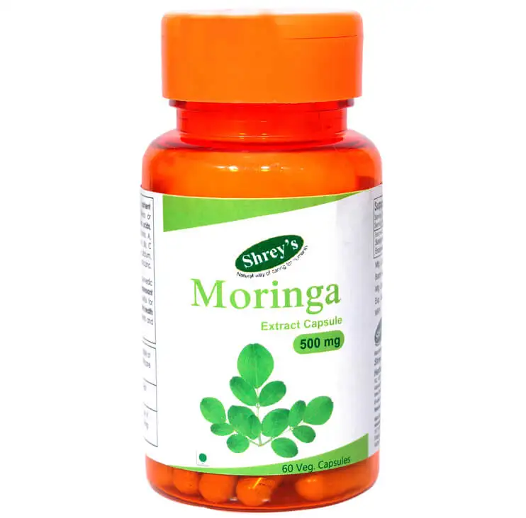 Shrey's Moringa 500 mg,  60 veggie capsule(s)