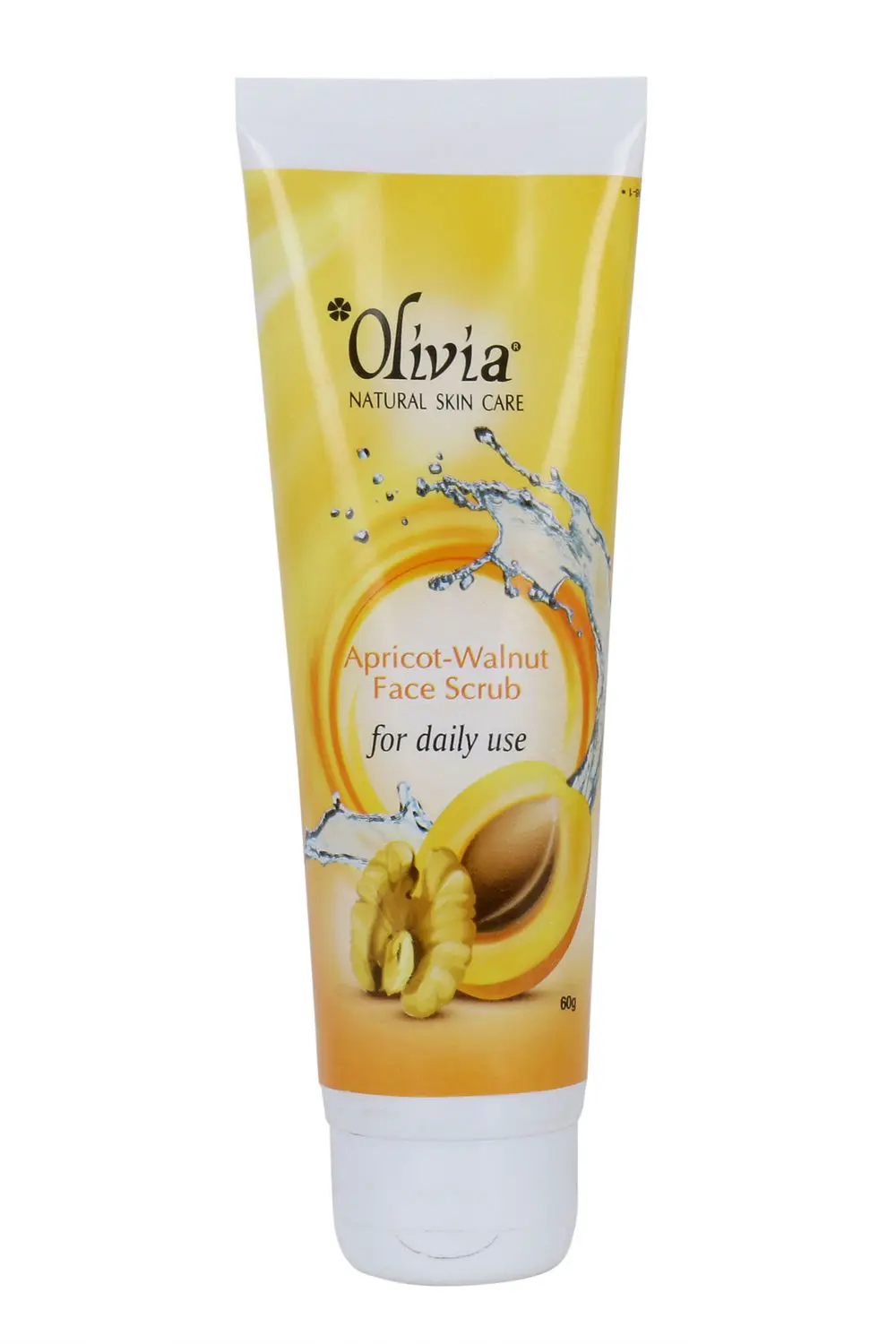 Olivia Aprocot-Walnut Face Scrub (60 g)