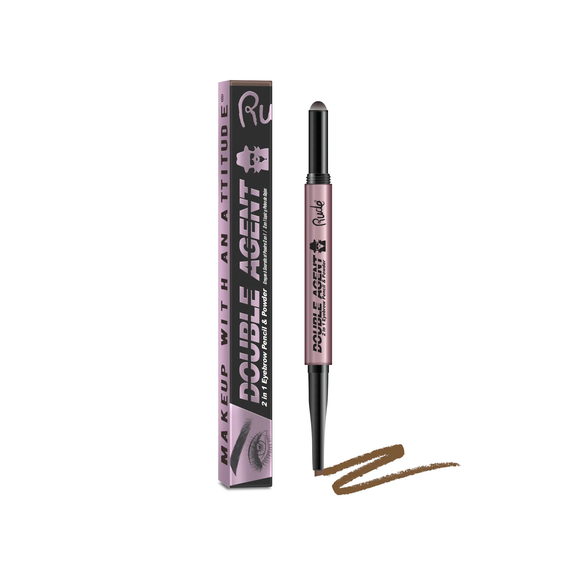 Rude Cosmetics Double Agent Eyeliner - Hazel