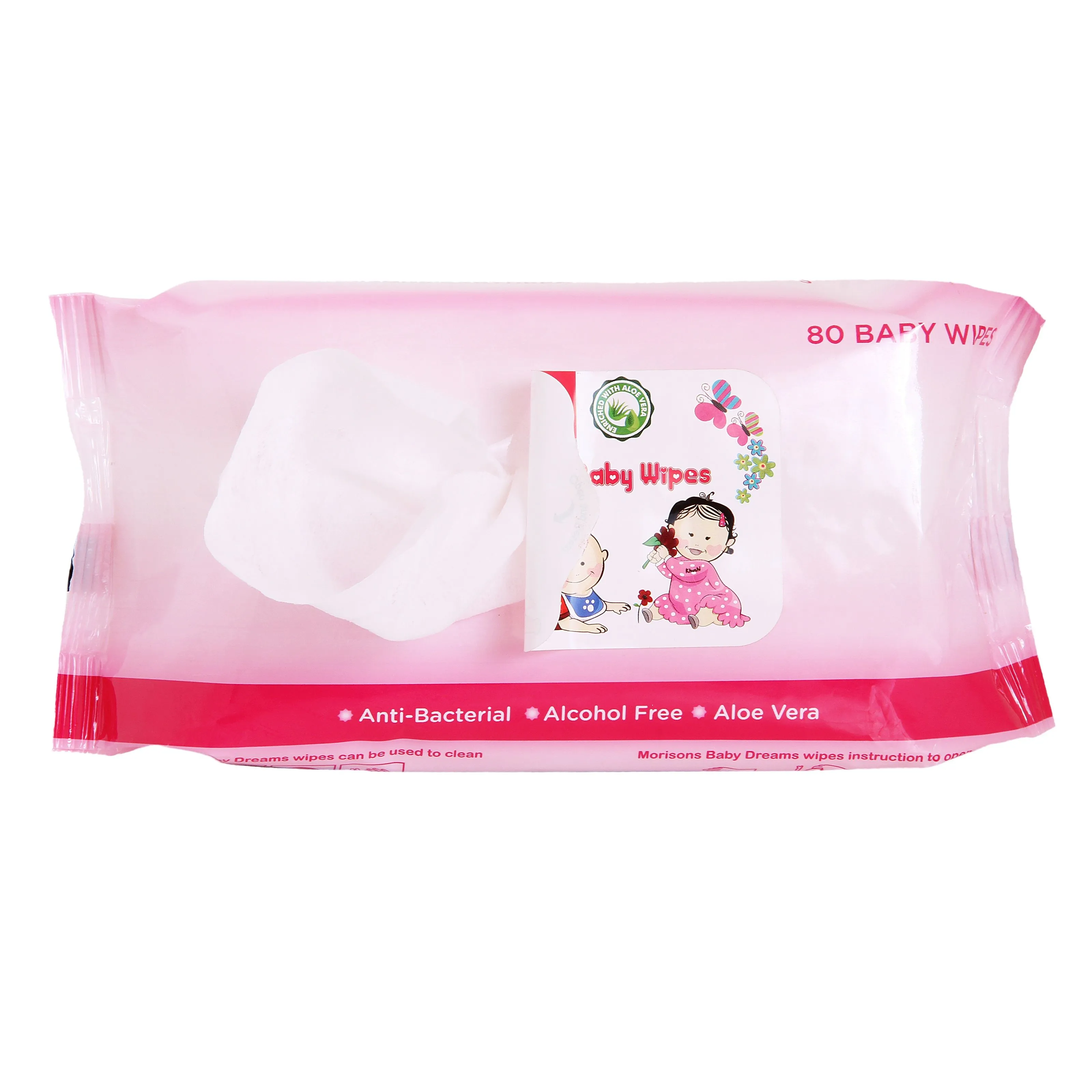 Morisons Baby Dream Soft Baby Wipes