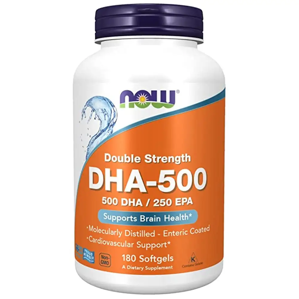 Now DHA 500,  180 softgels