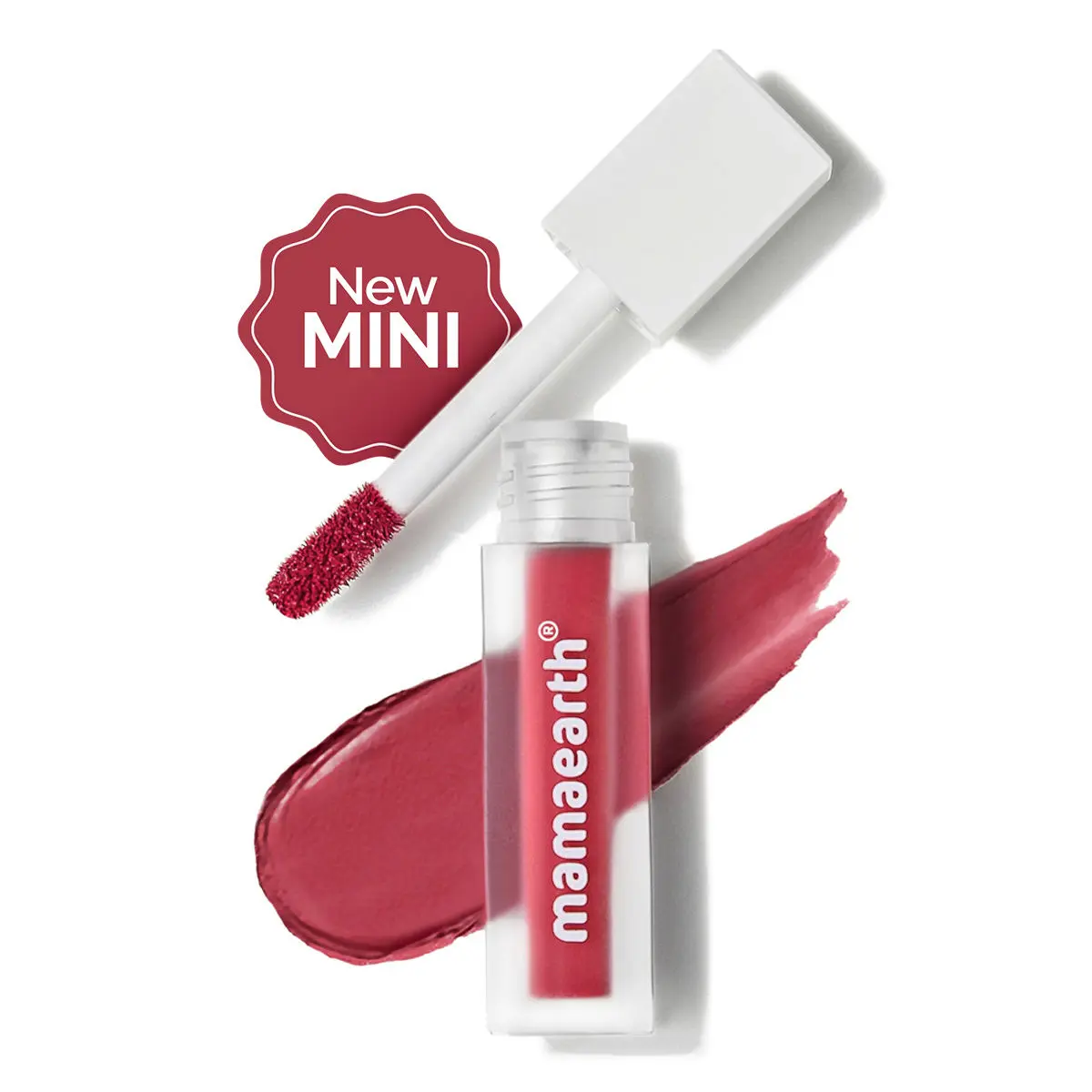 Mamaearth Feather Light Liquid Matte Lipstick -06 Red Velvet 1.2 ml