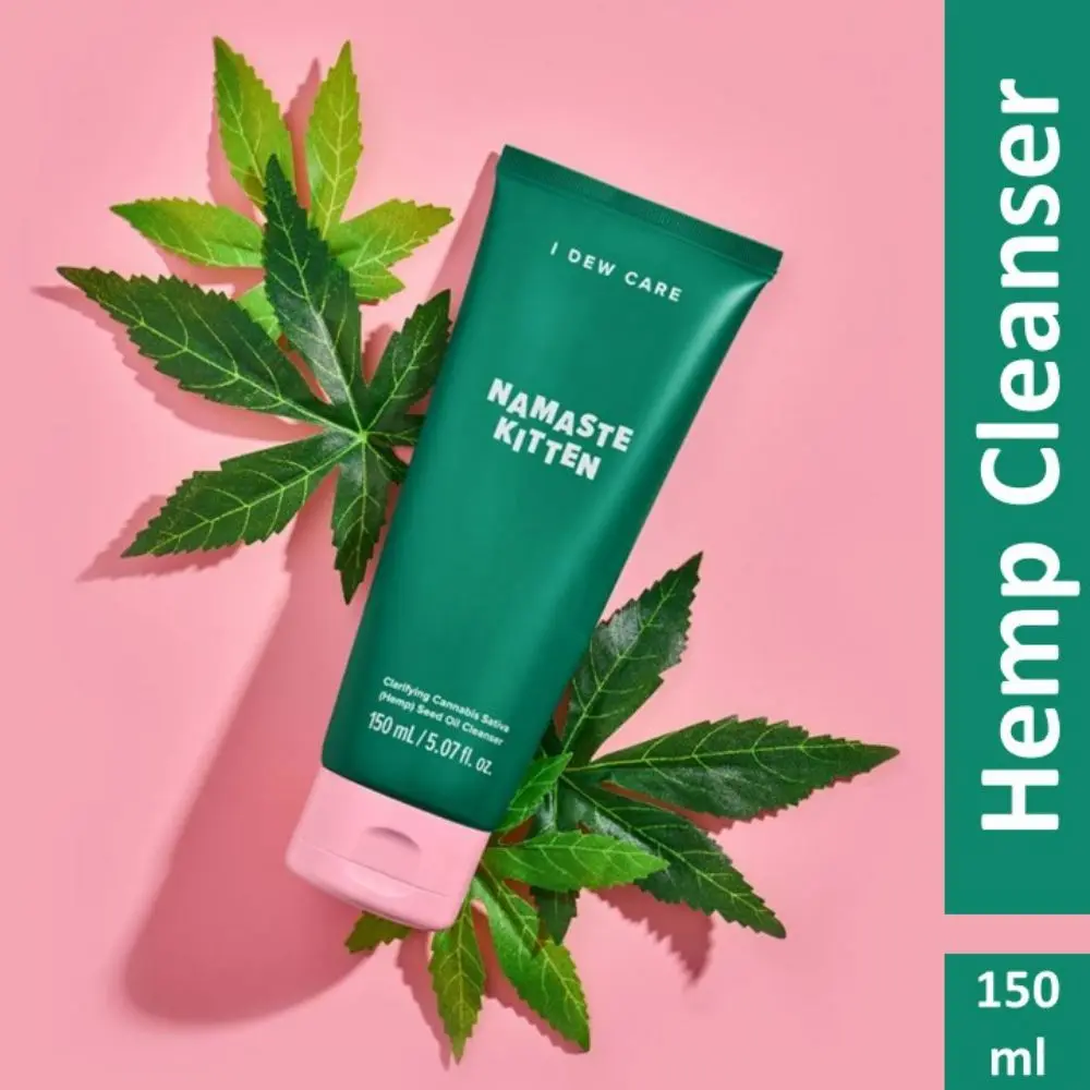 I DEW CARE NAMASTE KITTEN, Clarifying Hemp Sativa Seed Oil Cleanser | Korean Skin Care