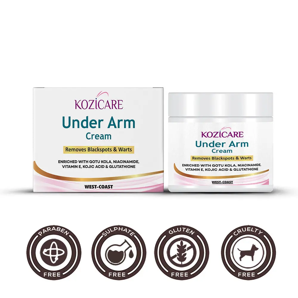 Kozicare Under Arm Cream For Remove Black Spots & Warts – 50gm