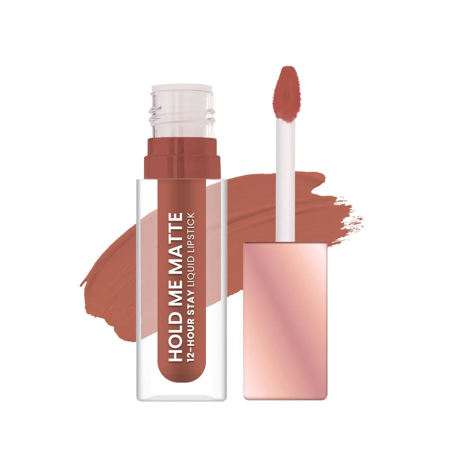 Swiss Beauty Hold Me Matte Liquid Lipstick | 12 Hours Stay | Non-Transfer Lipstick | Matte Lipstick | Liquid Lipstick | Water-Resistant Lipstick | 08 (4.5 ml)