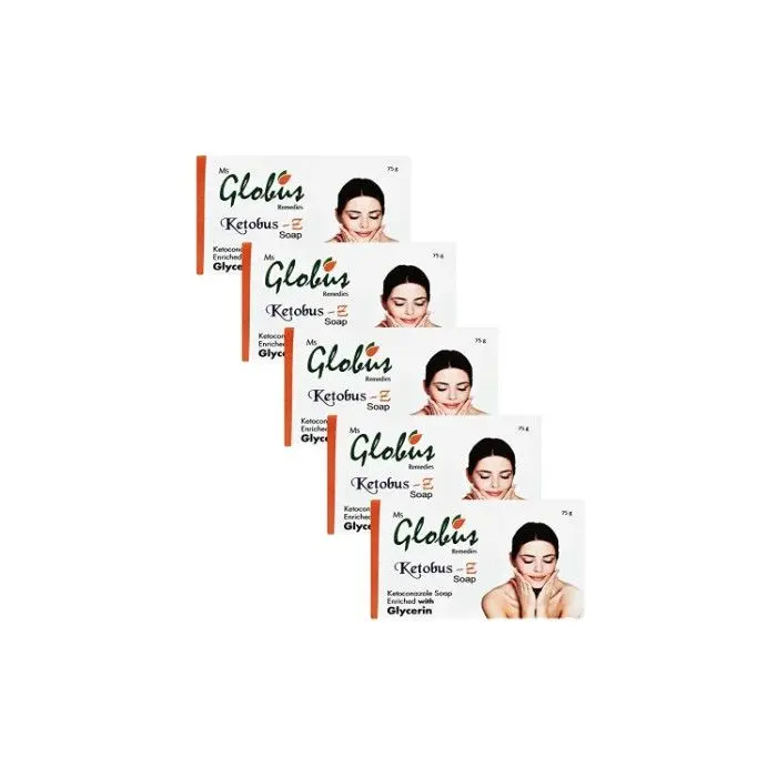 Globus Ketobus- Z Soap (75 g) Pack Of 5