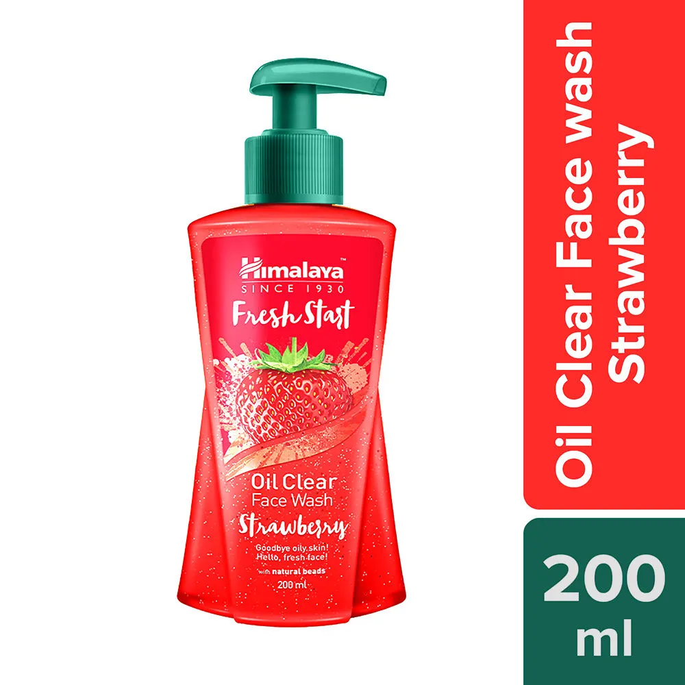 Himalaya Fresh Start Oil Clear Face Wash Strawberry