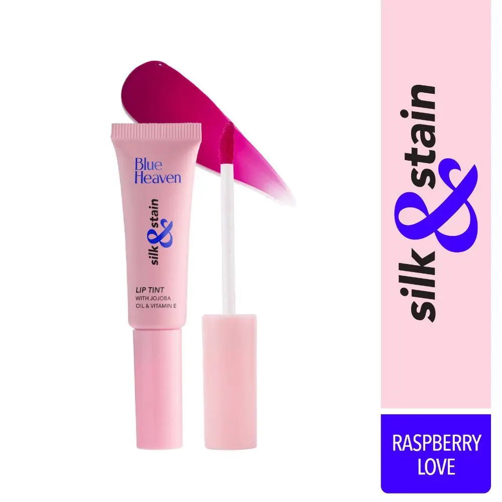 Blue Heaven Silk & Stain Lip Stain, Raspberry Love