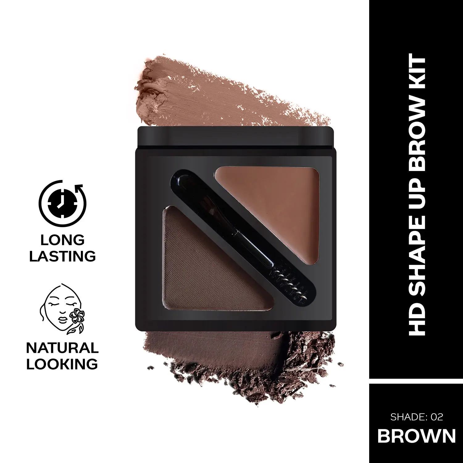 FACES CANADA HD Shape Up Brow Kit Brown 02 2.8 g