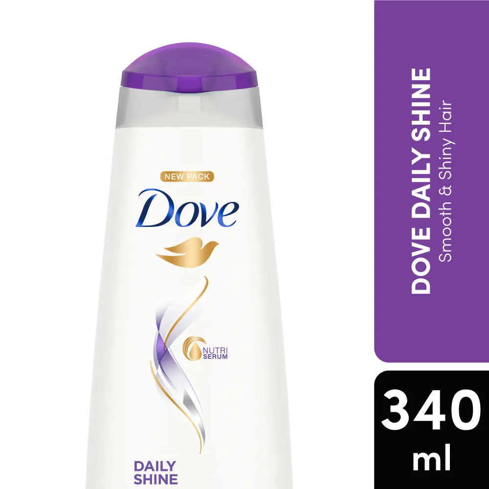 Dove Daily Shine Shampoo (340 ml)