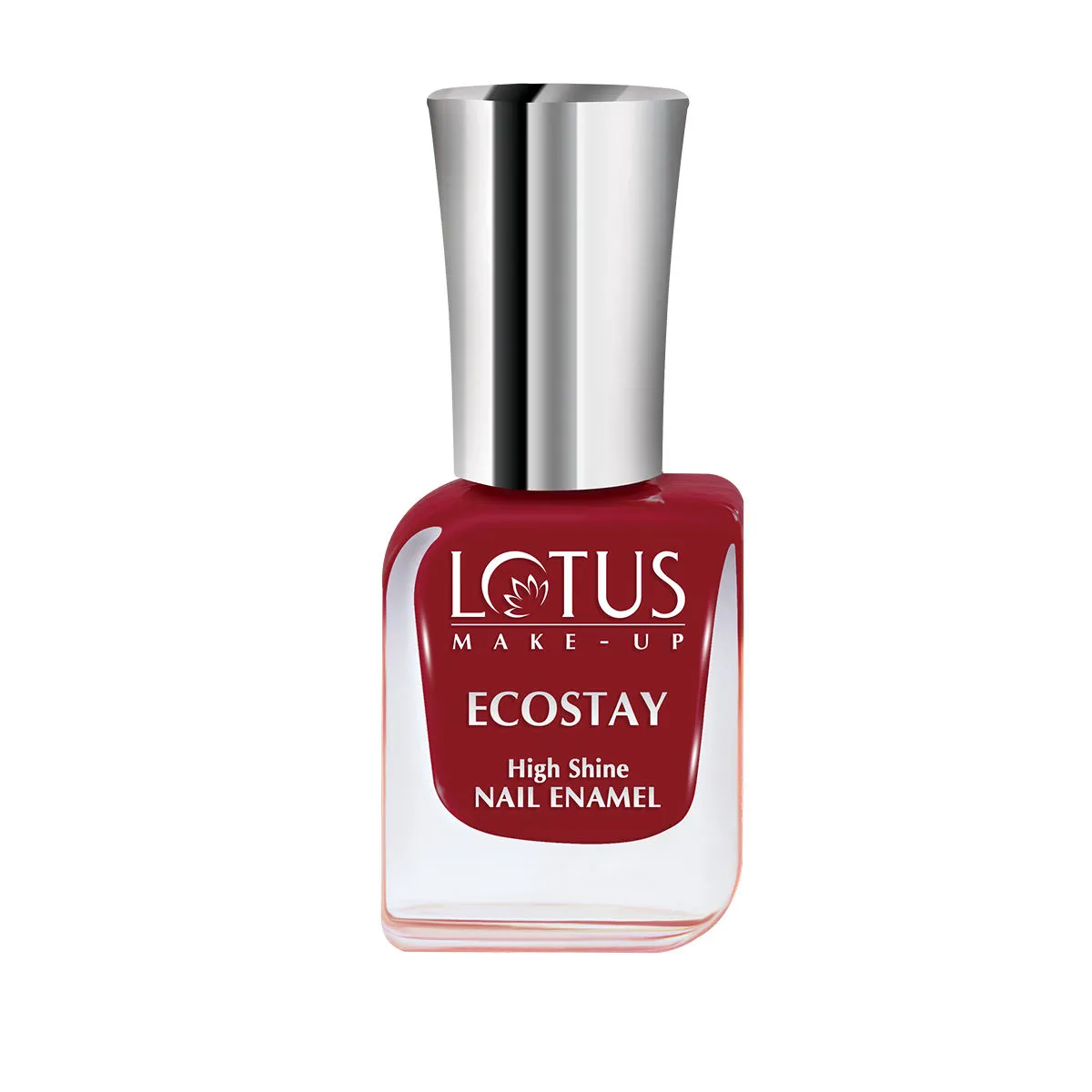 Lotus Make Up Ecostay Nail Enamel - Maroon Love