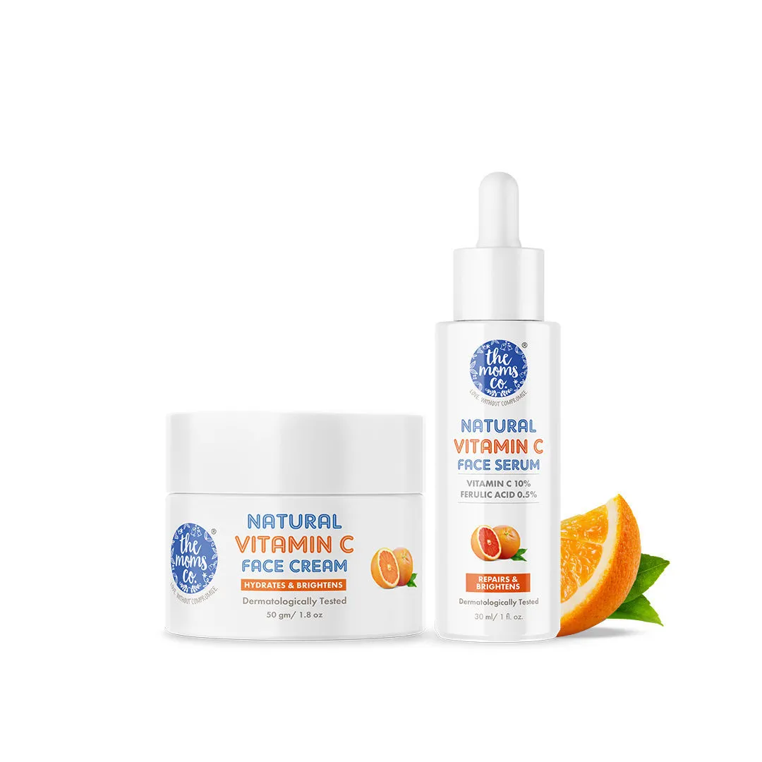 The Moms Co. Natural Vitamin C Repair Combo