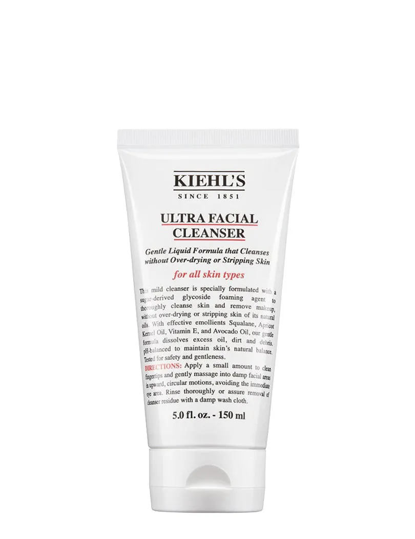 Kiehl's Ultra Facial Cleanser With Squalane, Apricot Kernel Oil, Vitamin E & Avocado Oil