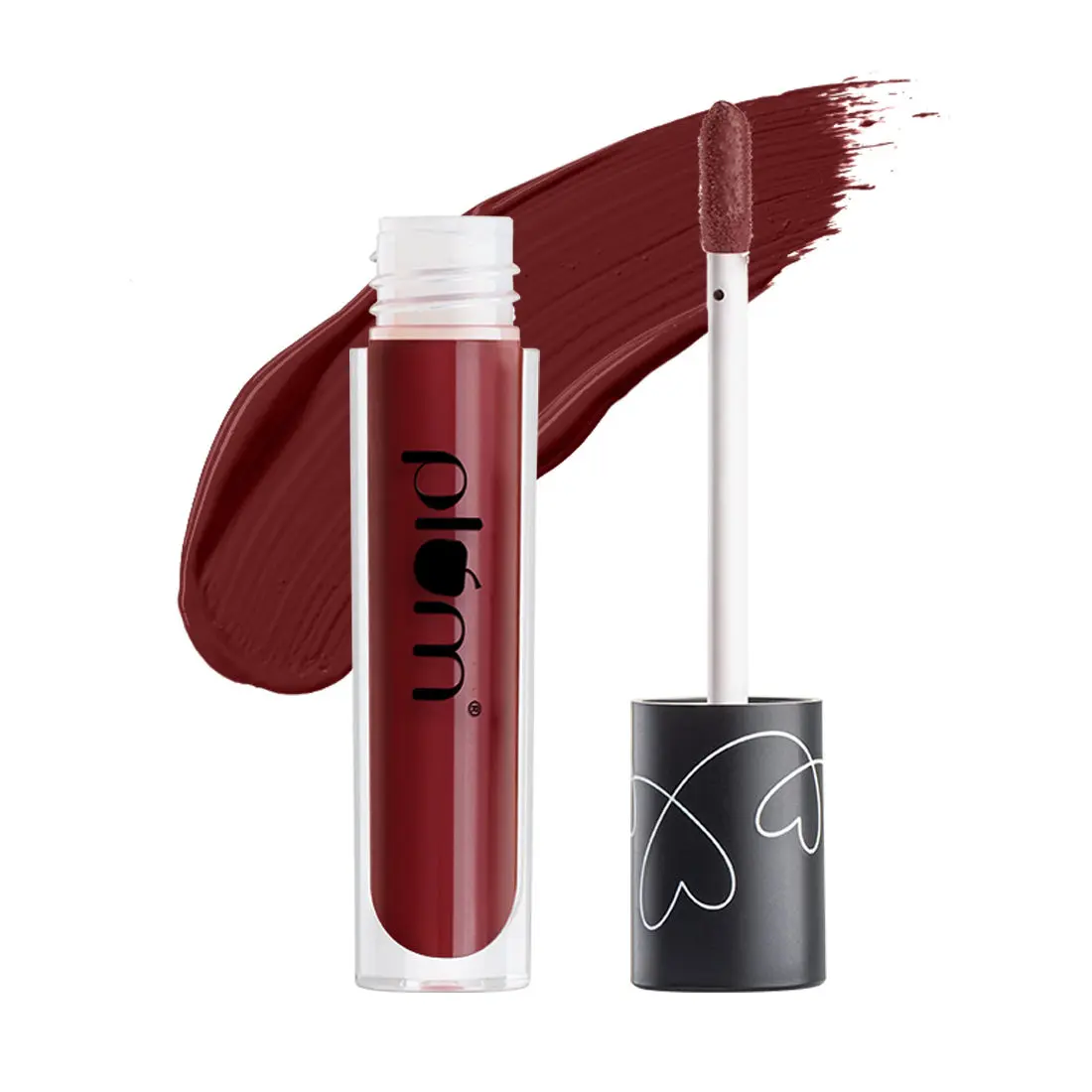 Plum Matte In Heaven Liquid Lipstick | Non-Drying | Smudge-Proof | 100% Vegan & Cruelty Free | Wine to go - 140 (Deep Wine)