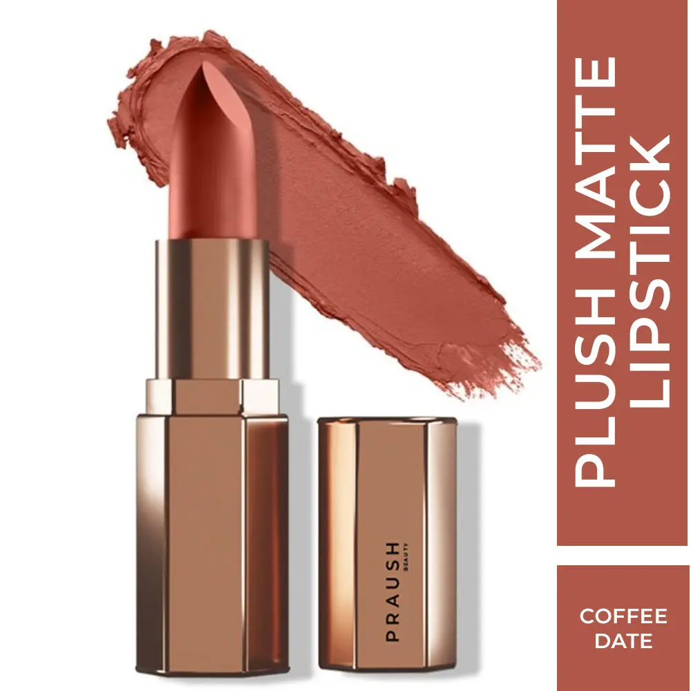 Praush (Formerly Plume) Plush Matte Lipstick - Coffee Date