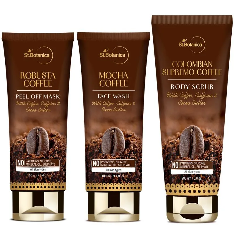 St.Botanica Supremo Coffee Skin Care Combo